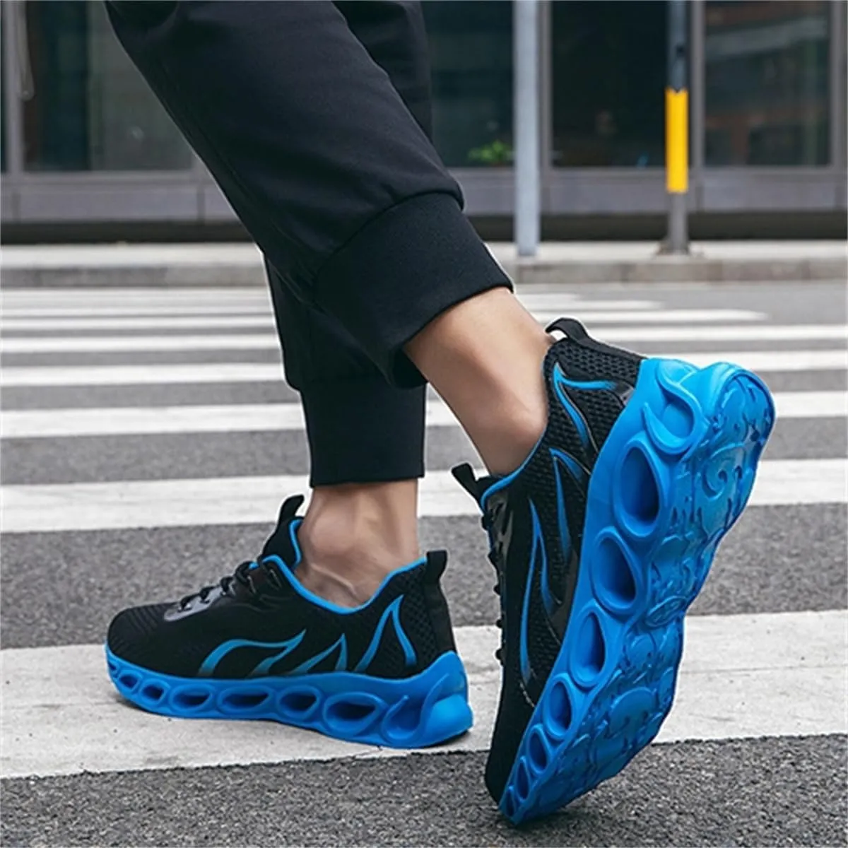 Softsfeel Women's Relieve Perfect Walking Shoes,Mens Orthopedic Comfortable Sneakers,Anti Slip Shock Absorption Walking Shoes