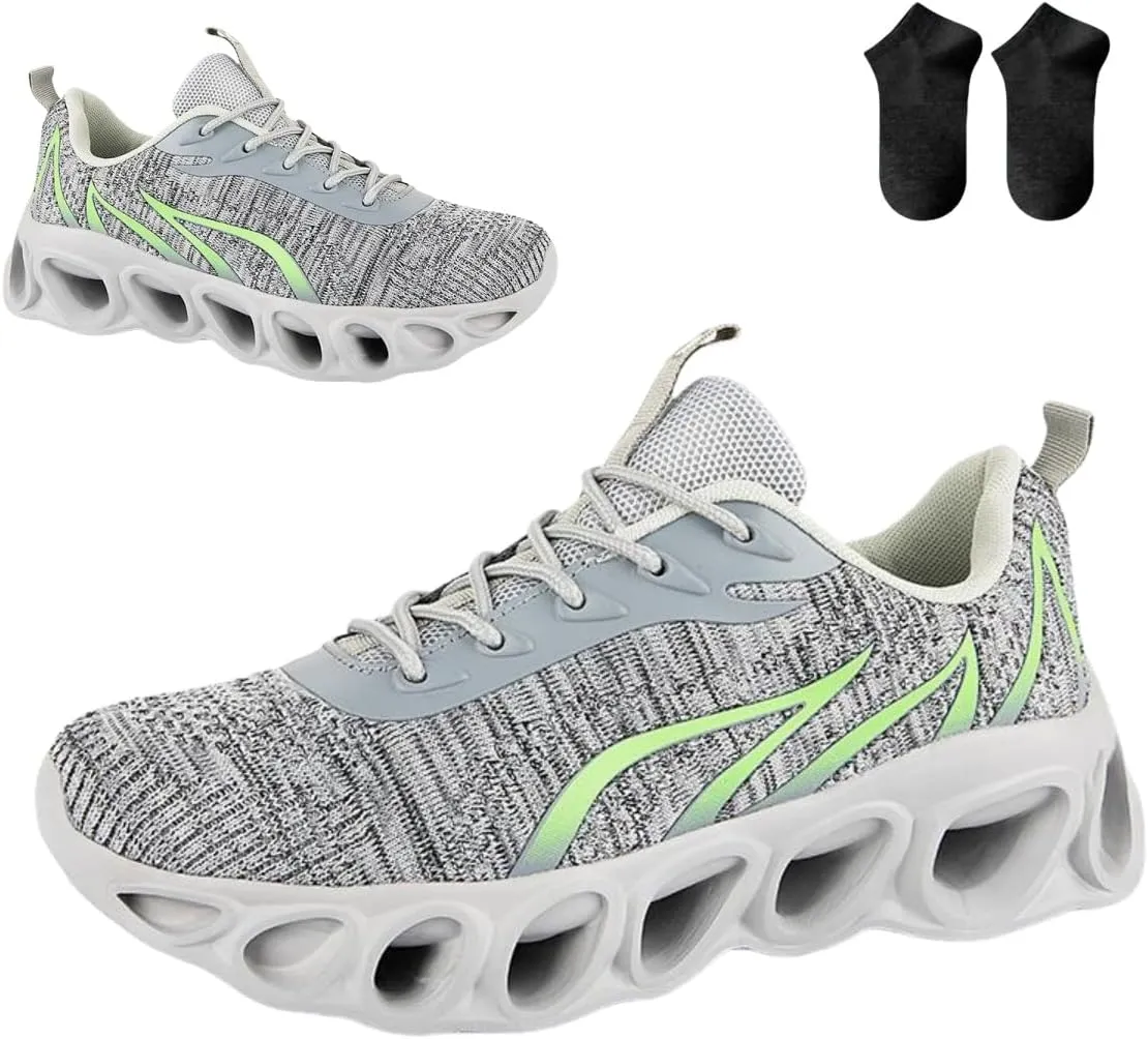 Softsfeel Women's Relieve Perfect Walking Shoes,Mens Orthopedic Comfortable Sneakers,Anti Slip Shock Absorption Walking Shoes