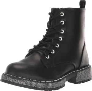 Steve Madden Girl's Wordle Combat Boot
