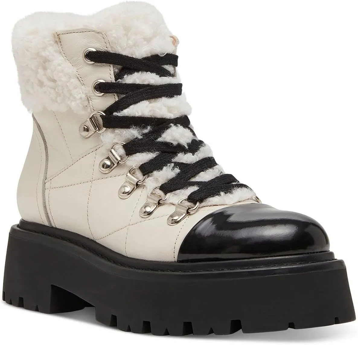 Steve Madden Women's Reyen Combat Boot