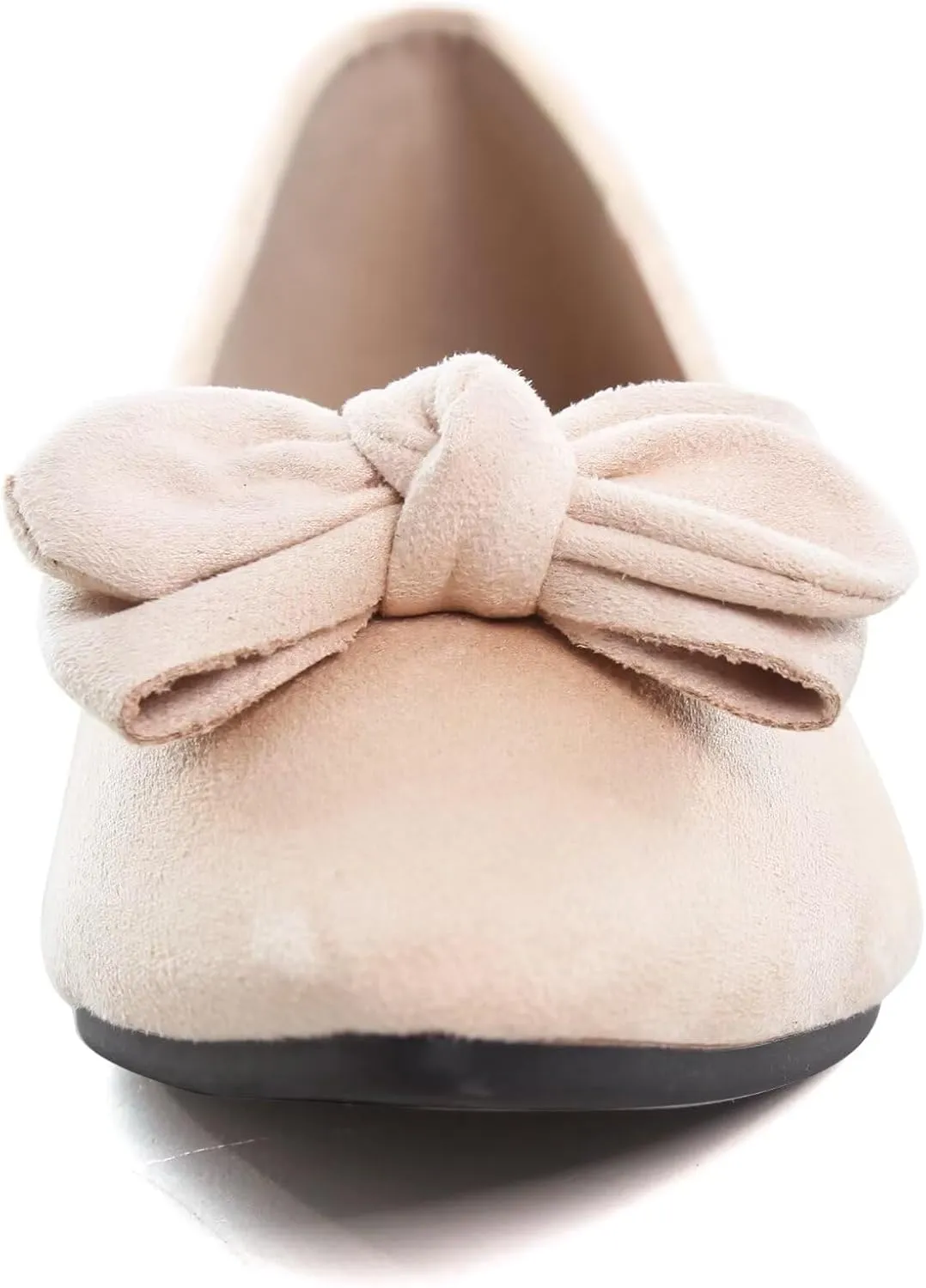 Stunner Womens Flats Fashion Pointed Toe Bowknot Dress Flats Casual Flats Comfortable Slip On Ballet Flats