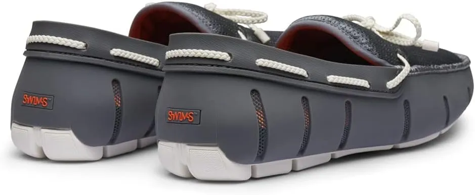 SWIMS Mens Loafers, Braided Lace Casual Slip-Ons Shoes, Fashion Shoe for Beach