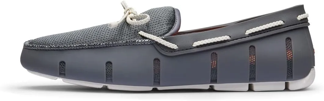 SWIMS Mens Loafers, Braided Lace Casual Slip-Ons Shoes, Fashion Shoe for Beach