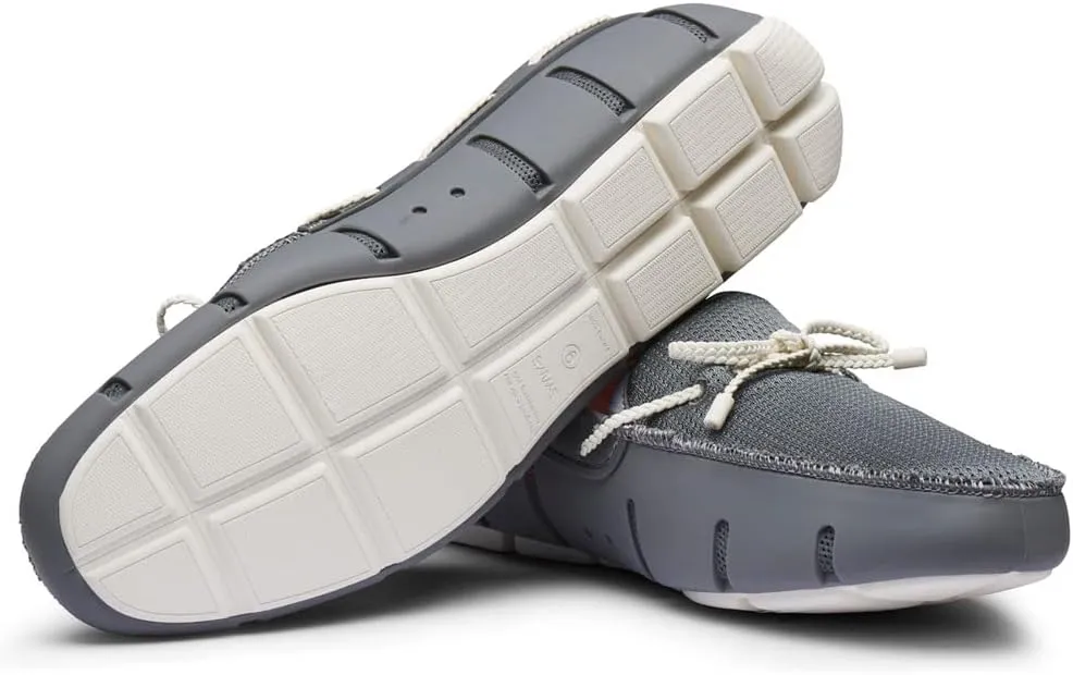 SWIMS Mens Loafers, Braided Lace Casual Slip-Ons Shoes, Fashion Shoe for Beach