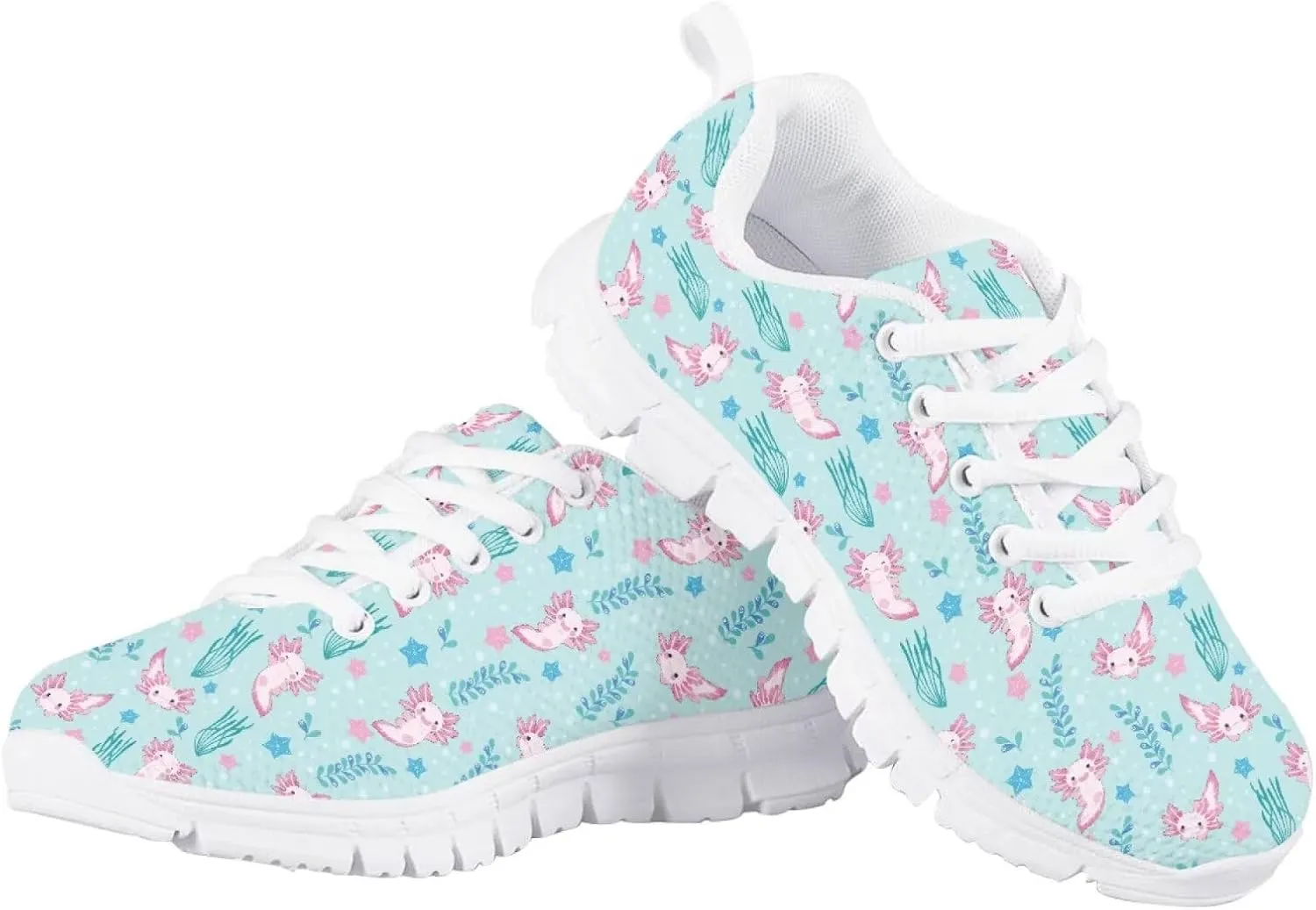 Tennis Shoes for Girls Sneakers Flat Walking Breathable Casual Gym Shoes