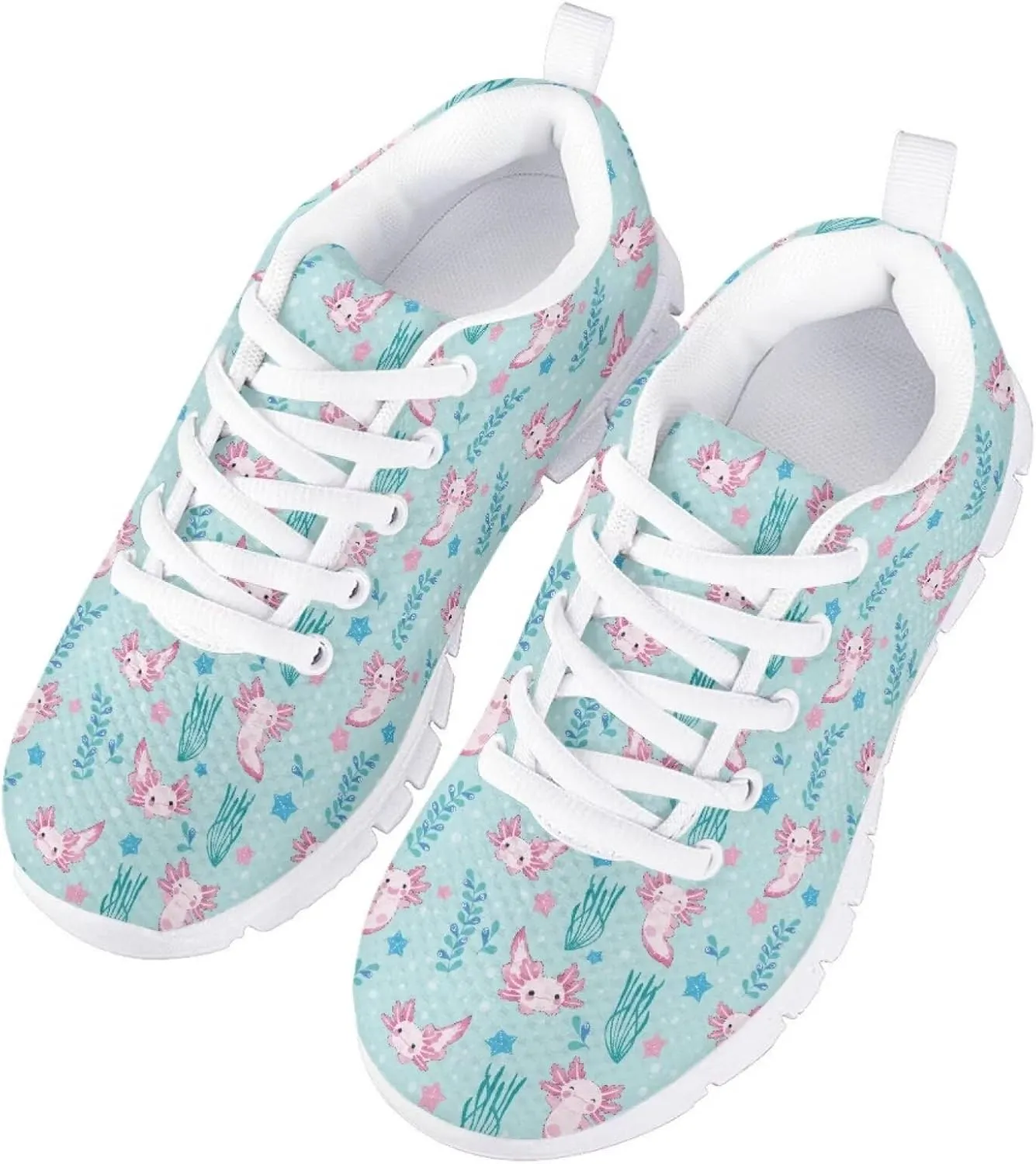 Tennis Shoes for Girls Sneakers Flat Walking Breathable Casual Gym Shoes