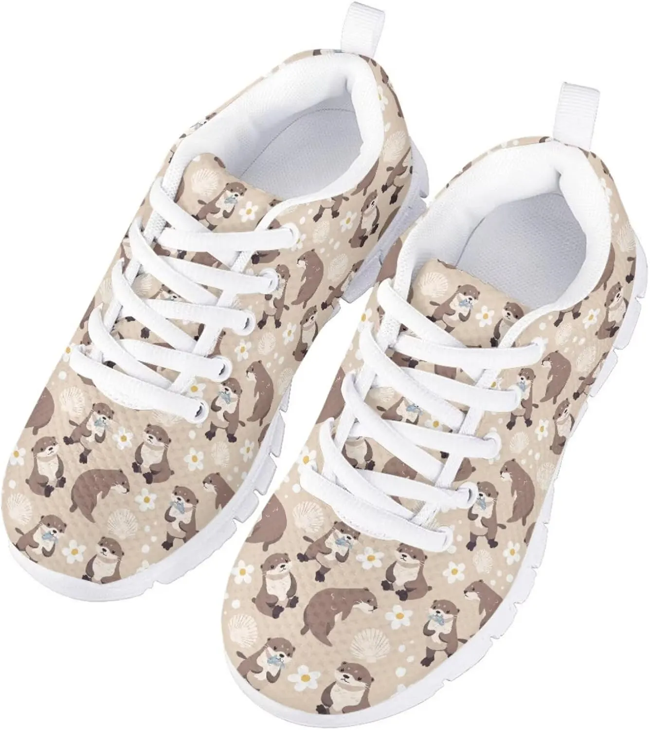 Tennis Shoes for Girls Sneakers Flat Walking Breathable Casual Gym Shoes