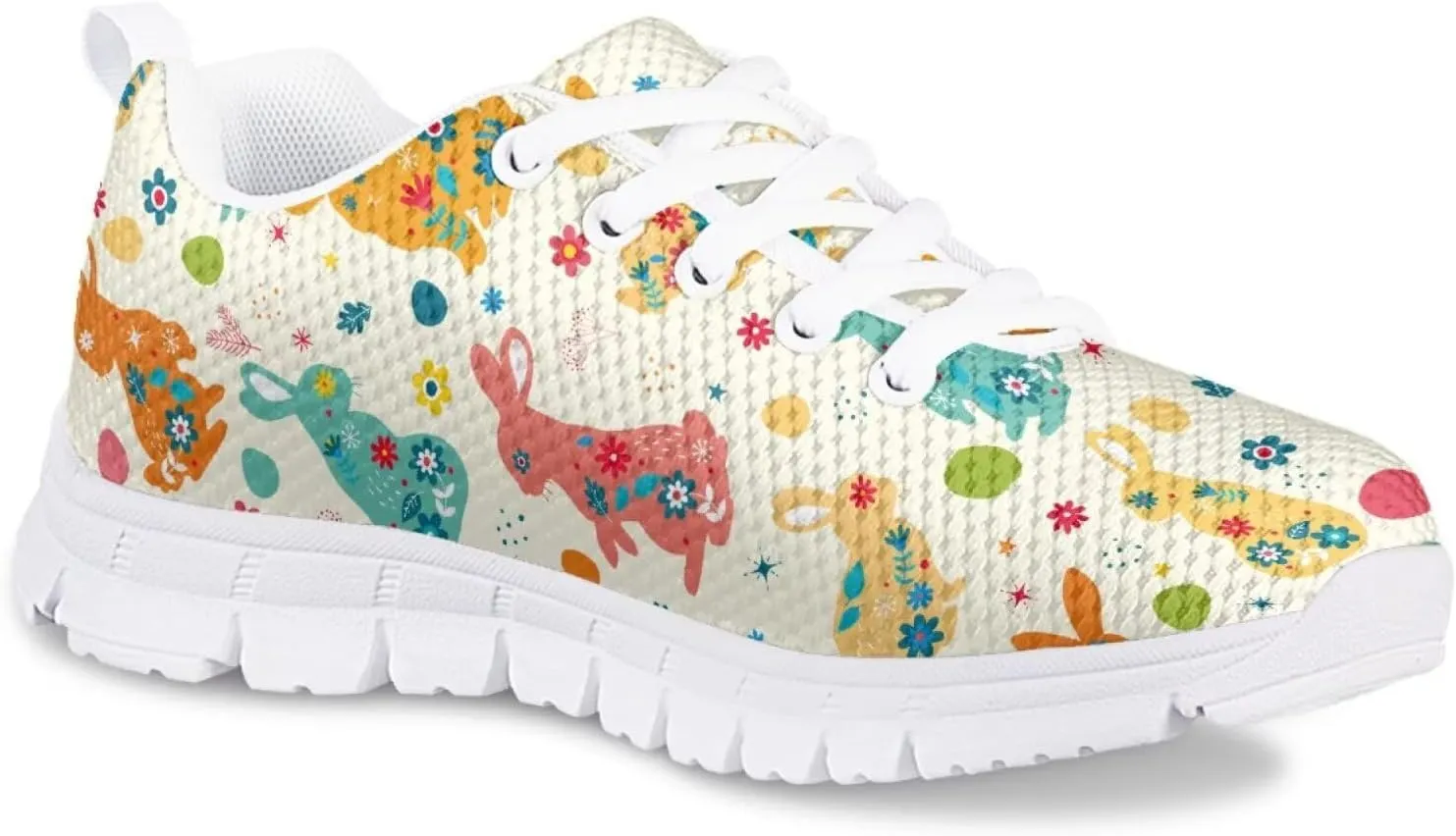 Tennis Shoes for Girls Sneakers Flat Walking Breathable Casual Gym Shoes
