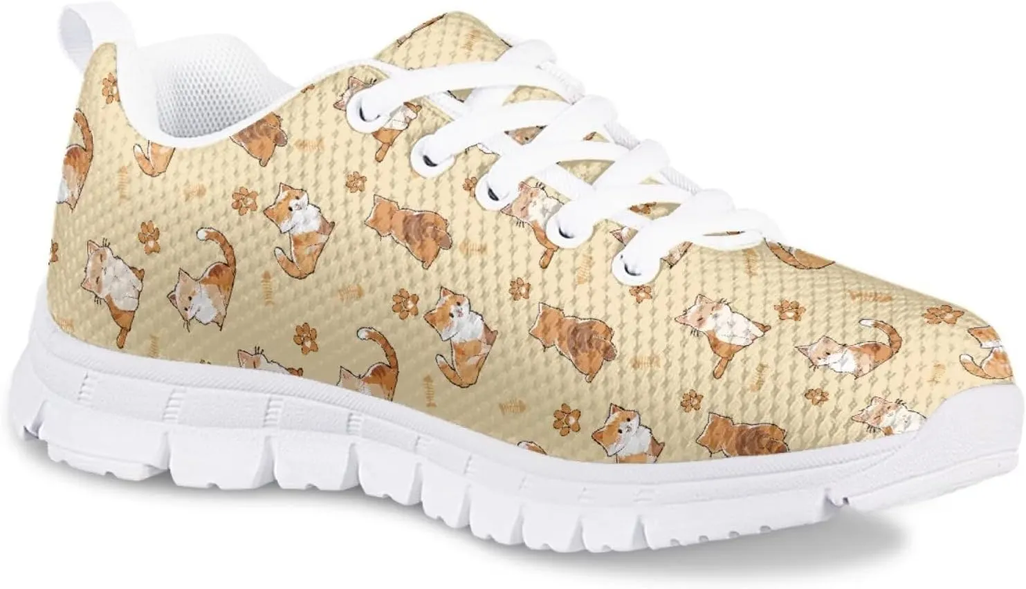 Tennis Shoes for Girls Sneakers Flat Walking Breathable Casual Gym Shoes