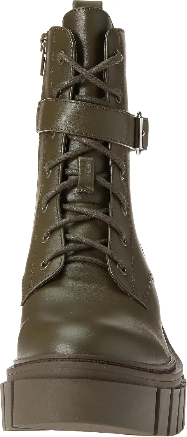 The Drop Women's Koi Lace Up Platform Combat Boots