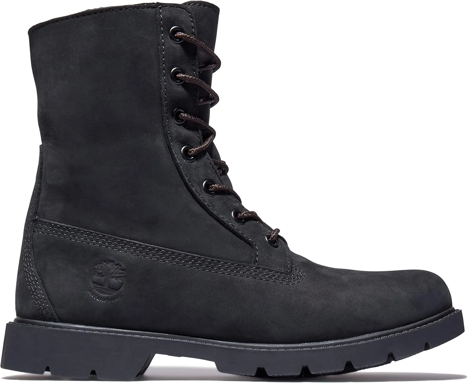 Timberland Womens Linden Woods Fold-Down Leather Casual Combat & Lace-Up Boots