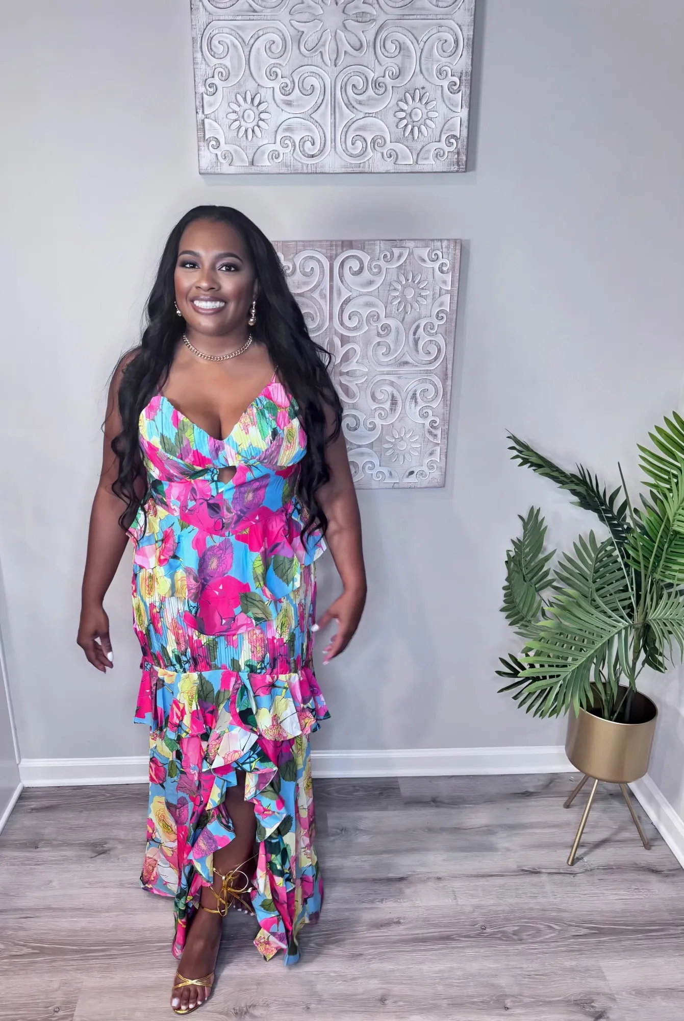 Tropical Bloom Maxi
