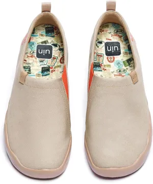 UIN Men's Art Design Travel Shoes Slip On Casual Loafers Stylish Lightweight Comfort Fashion Sneaker