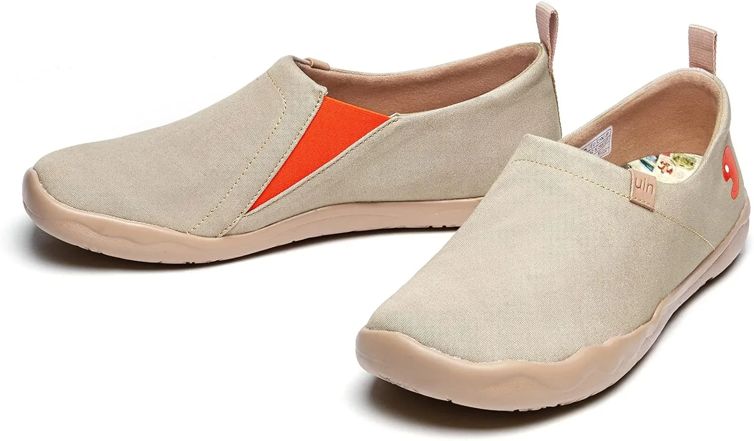 UIN Men's Art Design Travel Shoes Slip On Casual Loafers Stylish Lightweight Comfort Fashion Sneaker