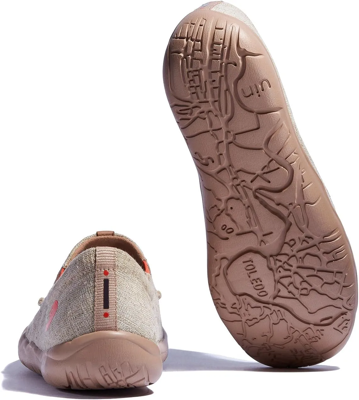 UIN Men's Art Travel Shoes Slip On Casual Painted Loafers Lightweight Comfort Fashion Sneaker Nerja