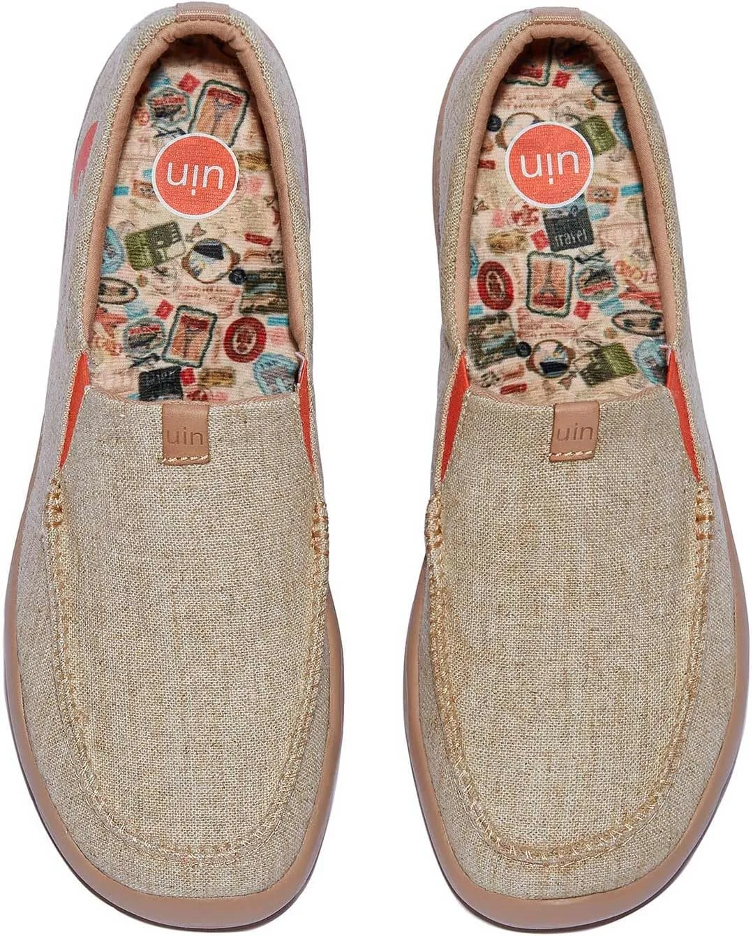 UIN Men's Art Travel Shoes Slip On Casual Painted Loafers Lightweight Comfort Fashion Sneaker Nerja