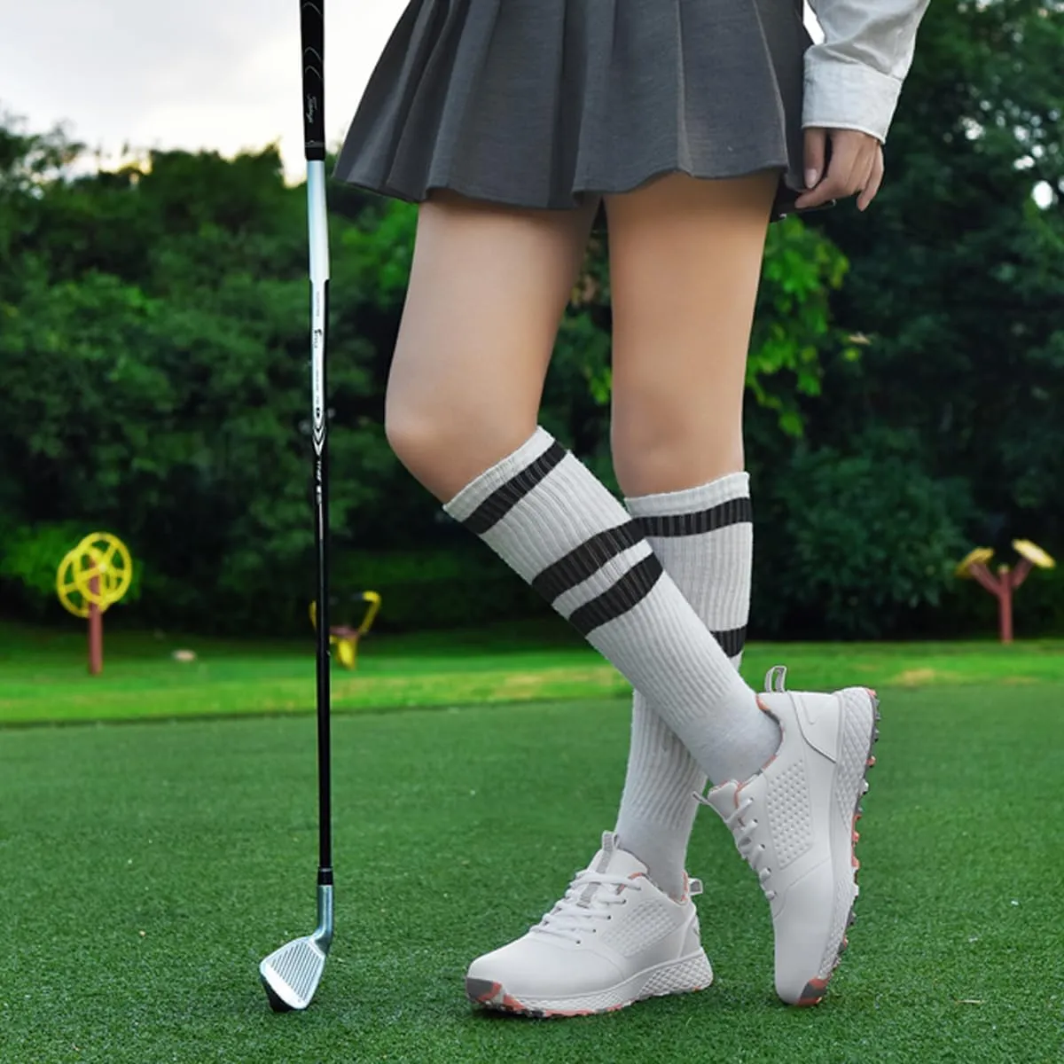 ULTIANT Women Golf Shoes Spikeless Waterproof Golf Sport Sneakers Size5-9.5