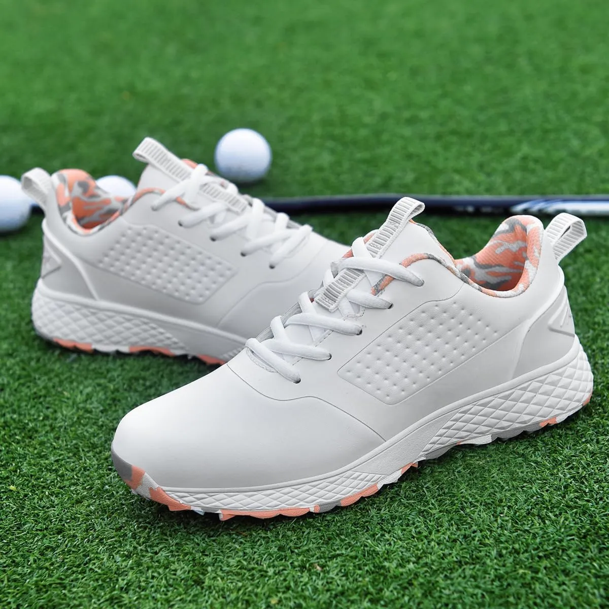 ULTIANT Women Golf Shoes Spikeless Waterproof Golf Sport Sneakers Size5-9.5