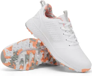 ULTIANT Women Golf Shoes Spikeless Waterproof Golf Sport Sneakers Size5-9.5
