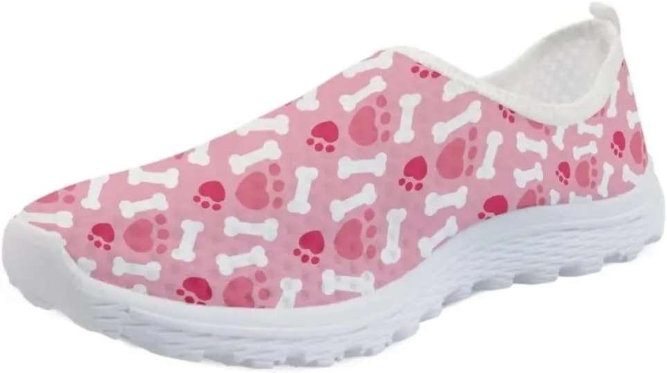 Unisex Walking Shoes Men Women Casual Sneakers Athletic Workout Travel Mesh Flat Shoes