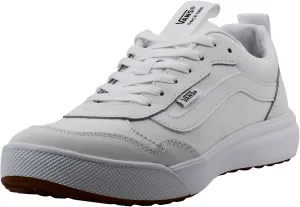 Vans Men's Range EXP Sneaker, Synthetic Nubuck White/White, 8.5 M US