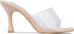 Veja Clear Square Toe Mid High Heels (Veja)