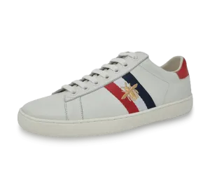 Venus Sneakers with Stripe Pattern and Bees