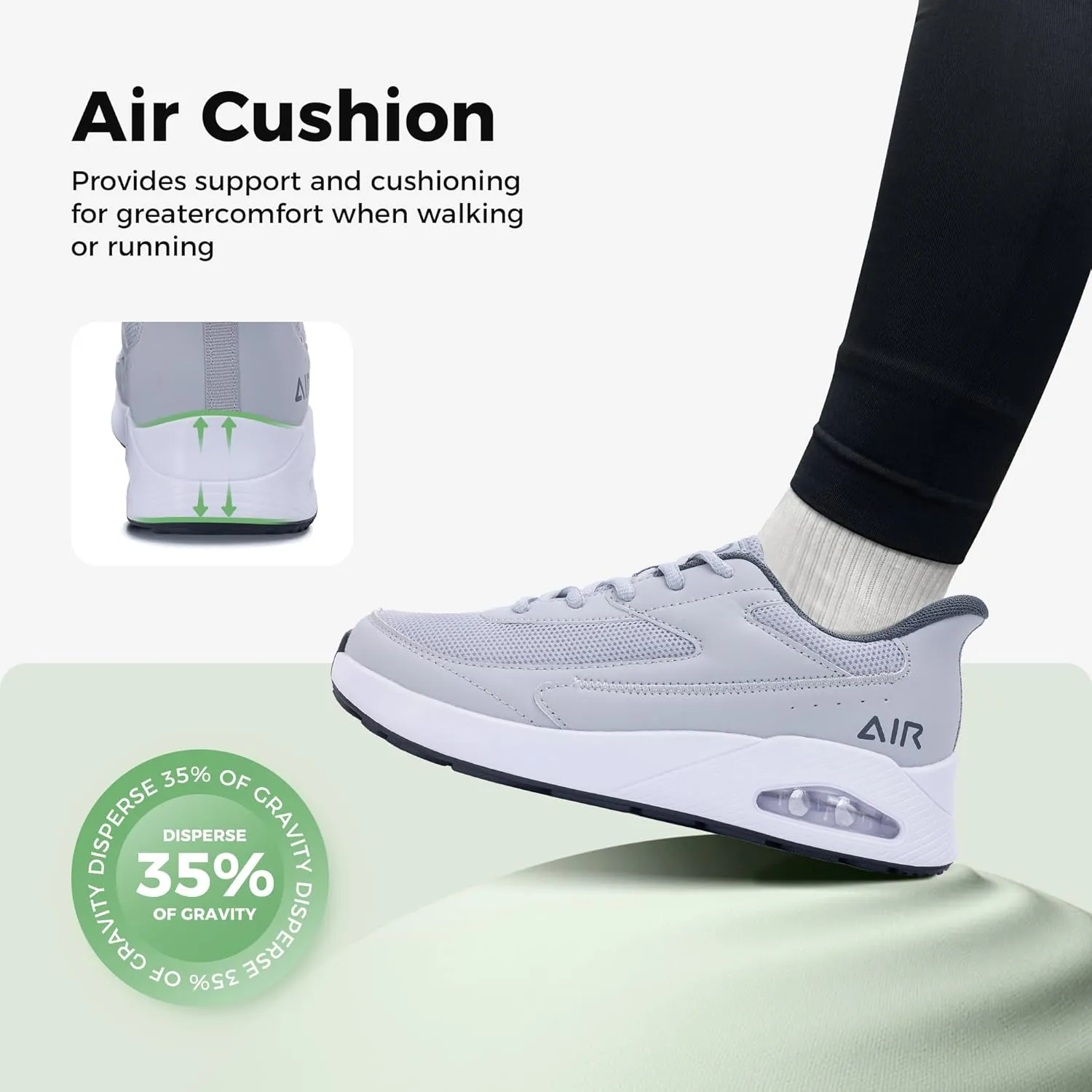 Wide Toe Box Womens Slip On Walking Shoes Extra Wide Width Sneaker for Foot Pain Relif Comfortable Air Tennis Running Shoes Size 6-11