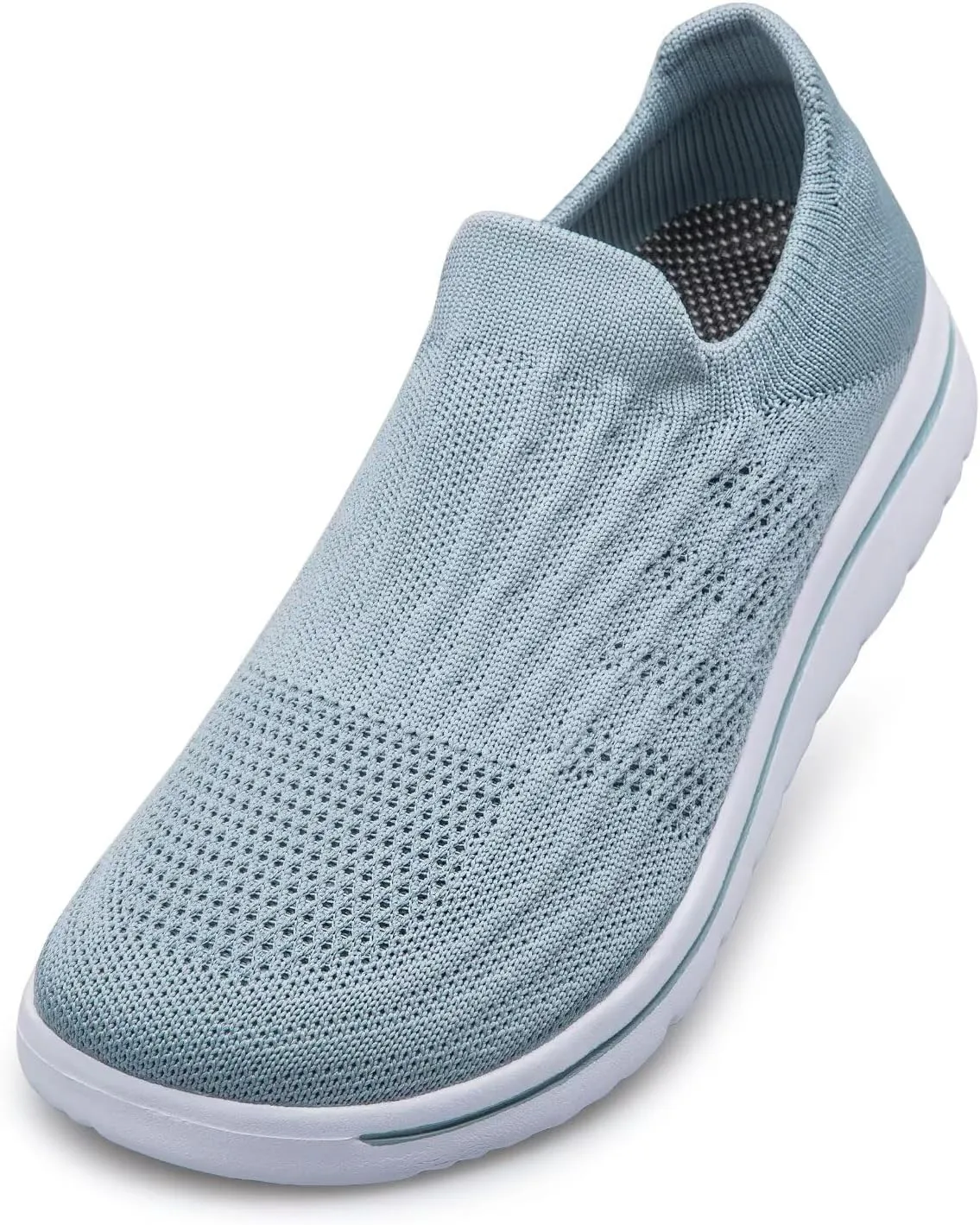 Wide Toe Shoes Women Barefoot Sneakers Mesh Flat Casual Pull-on Lightweight Breathable Comfortable