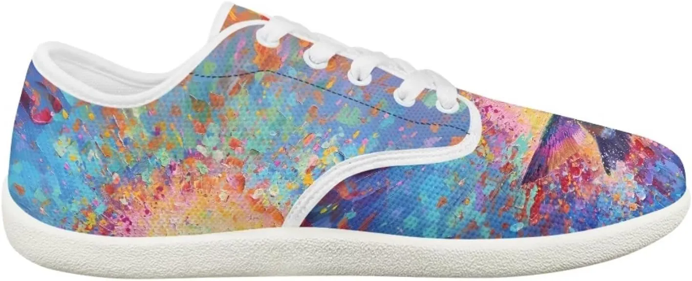 Women's Hummingbird Running Sneaker Leisure Dance Shoes Business Loafers Flats Walking Sneakers