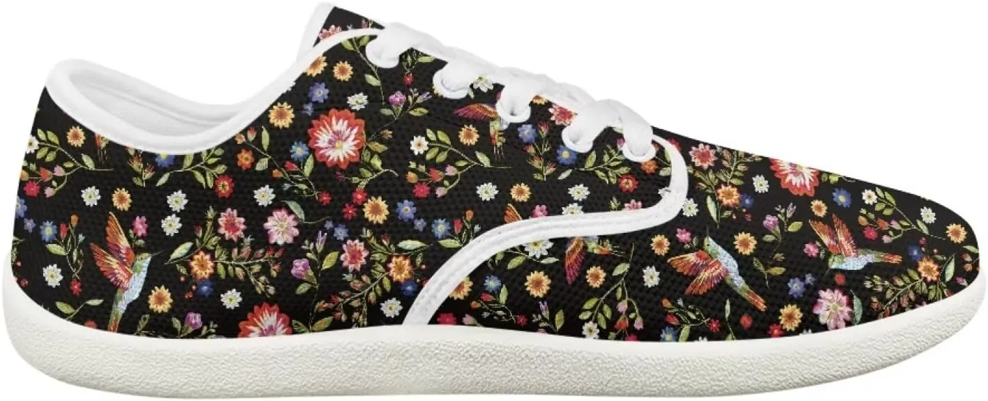 Women's Hummingbird Running Sneaker Leisure Dance Shoes Business Loafers Flats Walking Sneakers