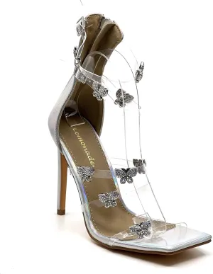 Women's Open Toe High Ankle Strap High Heels Stiletto Sandals