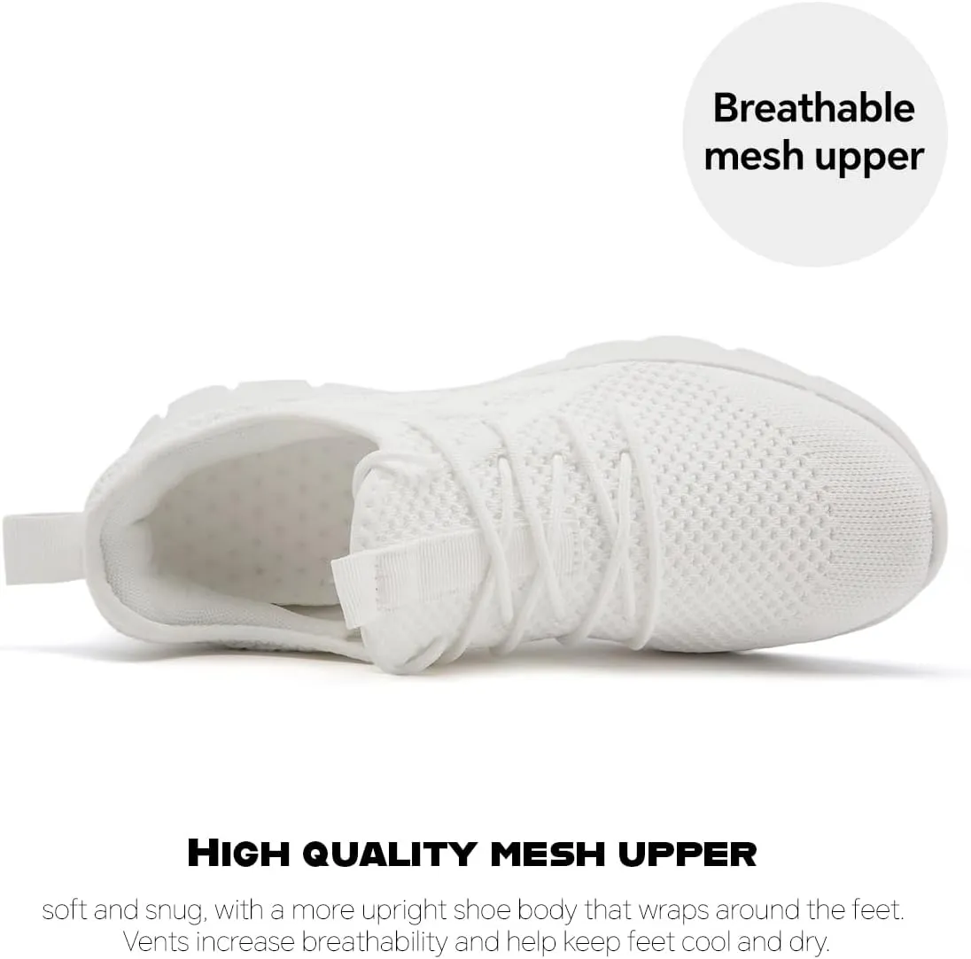 Women's Running Shoes Walking Sneakers Casual Tennis Slip On Shoes Lightweight Breathable Fashion Comfortable Workout Athletic Gym Sports for Women