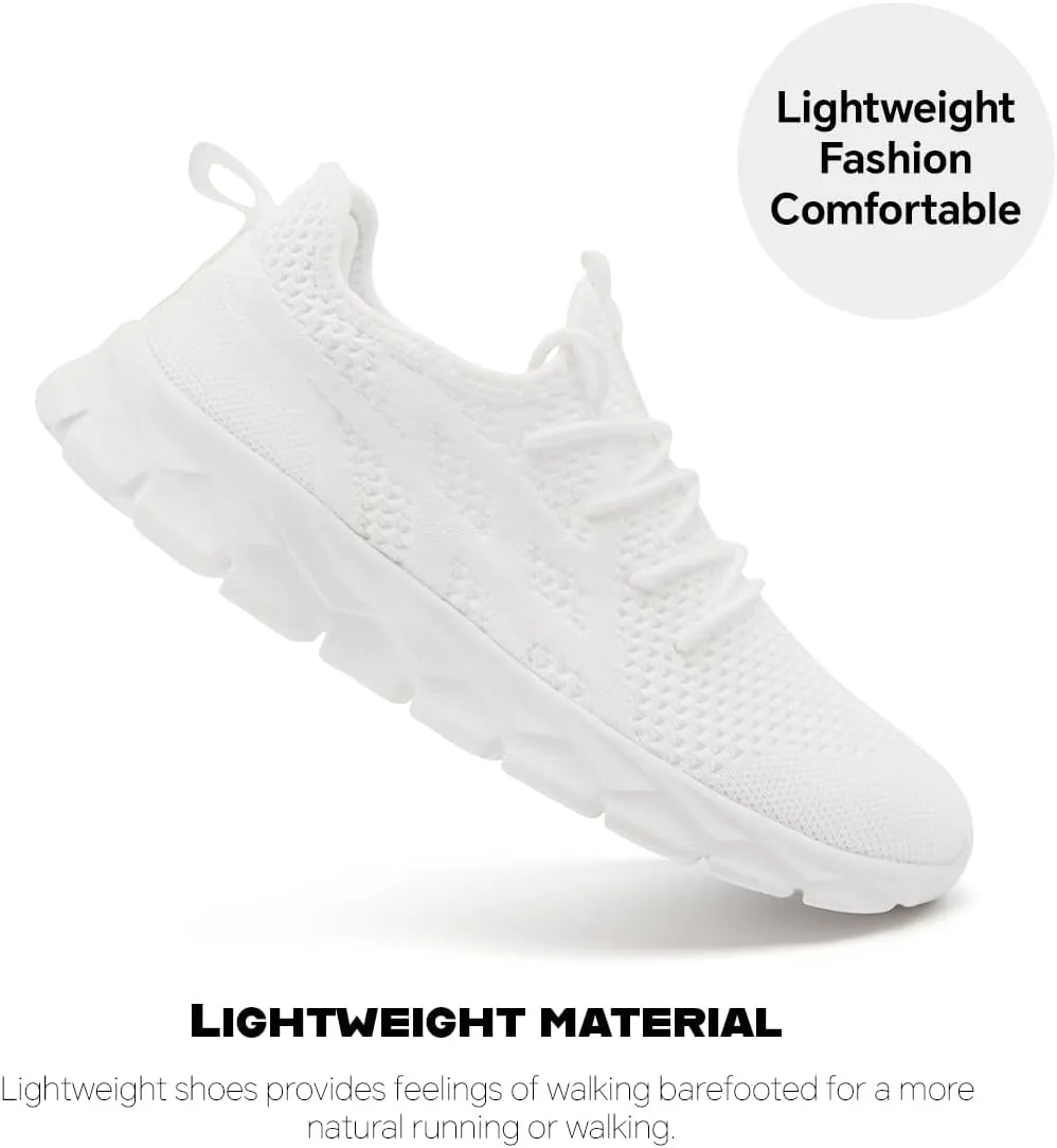 Women's Running Shoes Walking Sneakers Casual Tennis Slip On Shoes Lightweight Breathable Fashion Comfortable Workout Athletic Gym Sports for Women