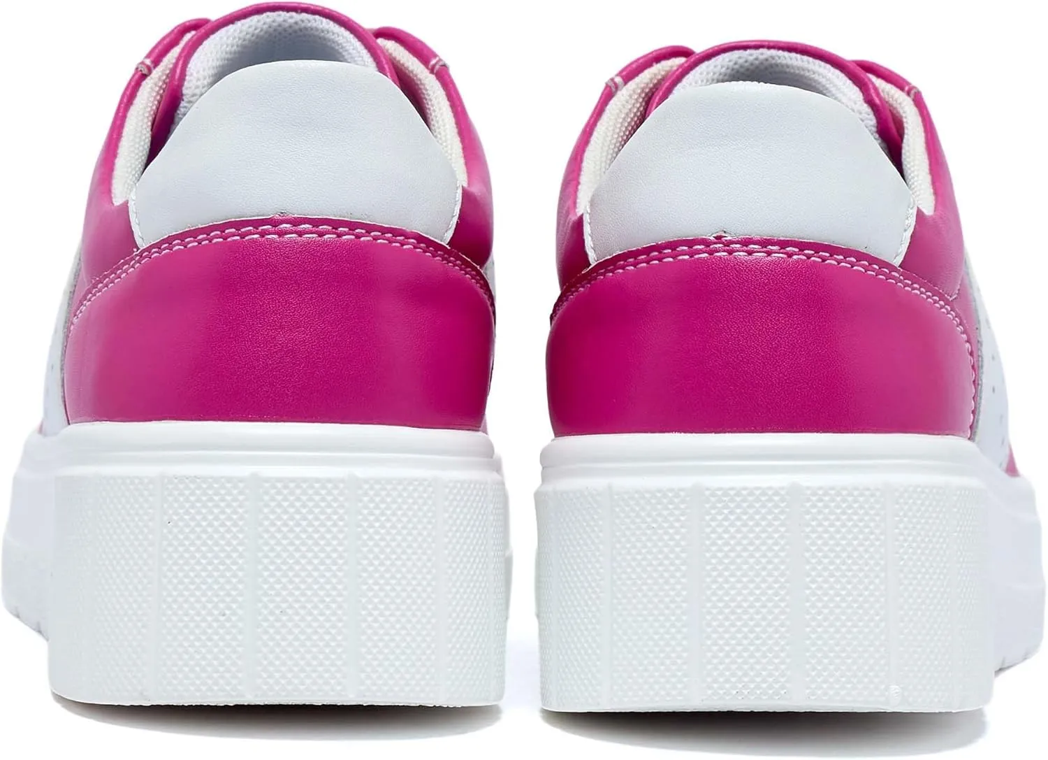 Women's Skateboard Shoes Fashion Sneakers Women's Classic Lace Up Casual Walking Shoes Outdoor Slip Resistant Platform Shoes-Fashion Women's Shoes
