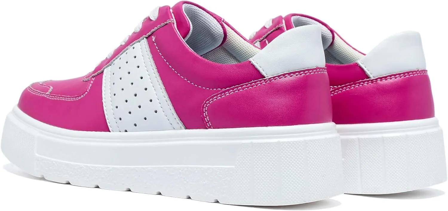 Women's Skateboard Shoes Fashion Sneakers Women's Classic Lace Up Casual Walking Shoes Outdoor Slip Resistant Platform Shoes-Fashion Women's Shoes