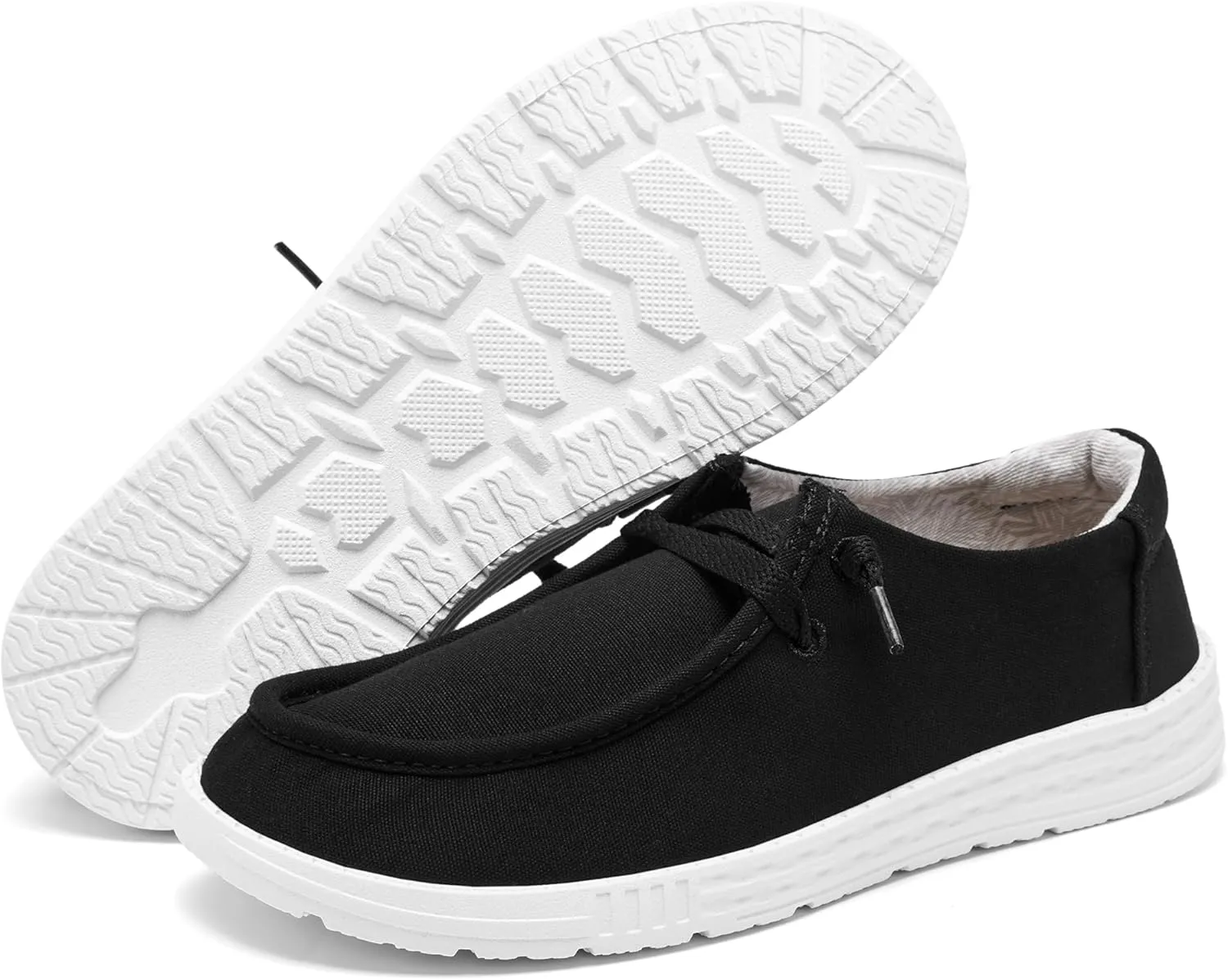 Womens Slip-on Loafers Slip in Boat Walking Shoes