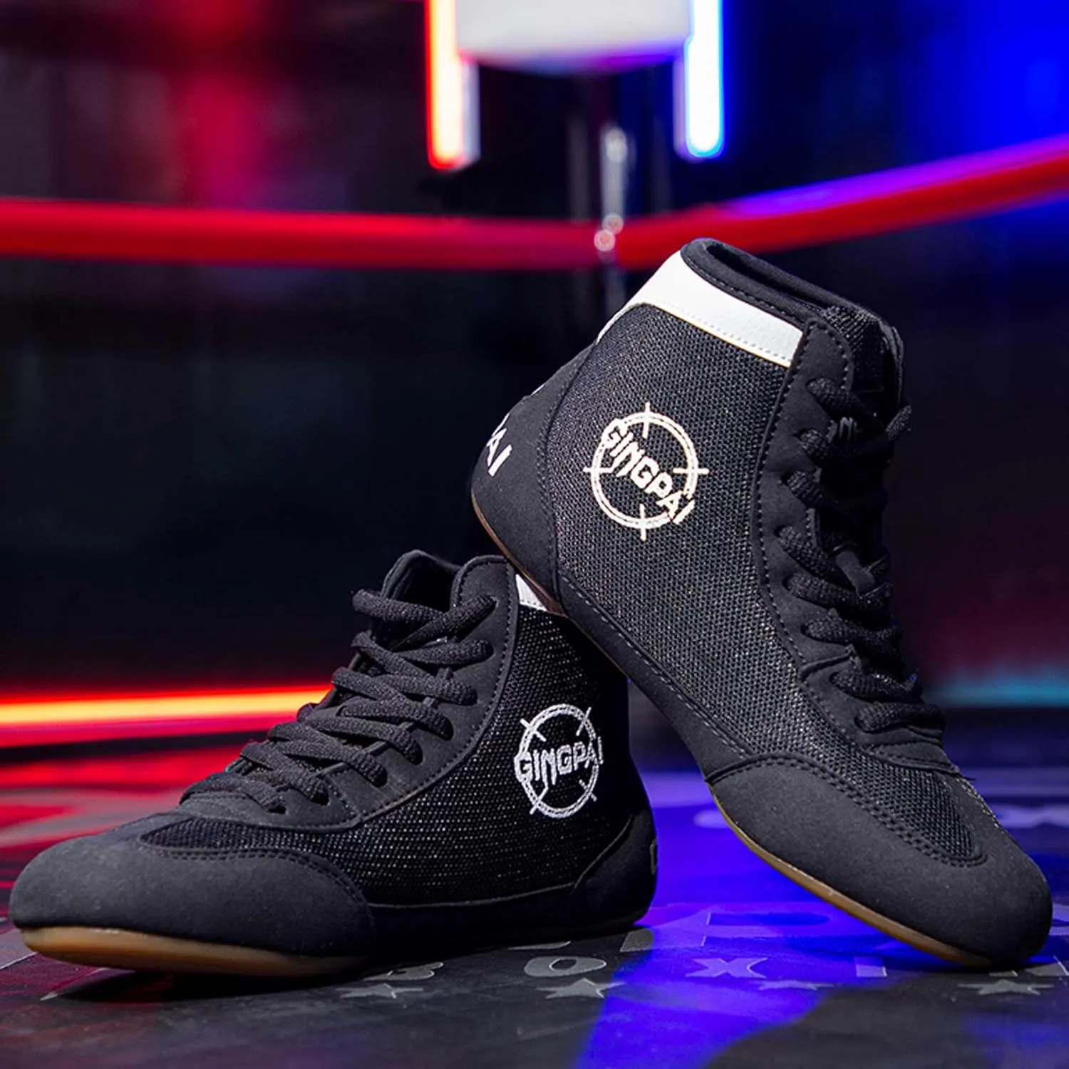 Wrestling Shoes Men Kids Youth Women Boxing Shoes Gym Fitness Sneakers