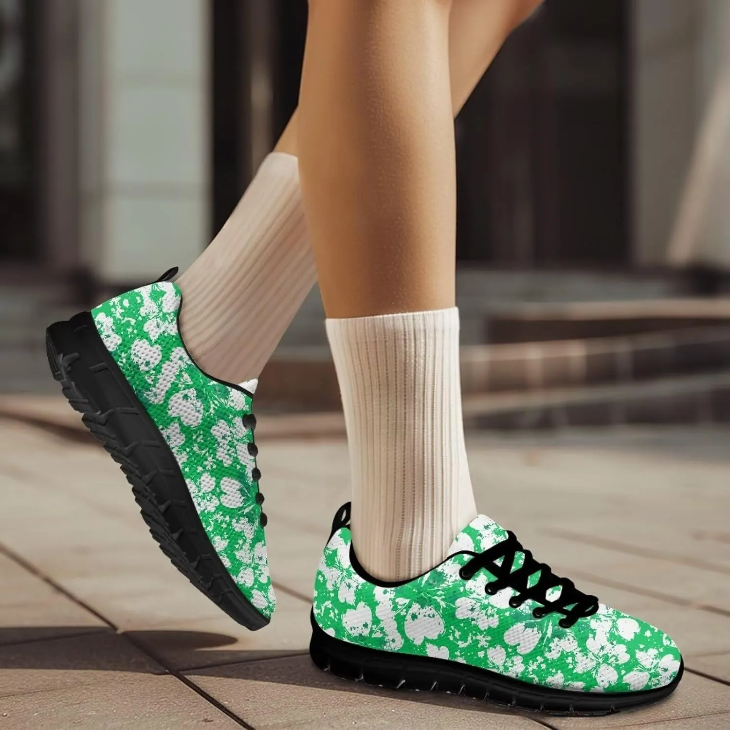 Yzaoxia Womens Running Shoes Lightweight Walking Shoes Athletic Sport Shoes Tennis Sneakers Barefoot Shoes Non Slip Footwear Trainers