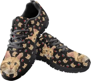 Yzaoxia Womens Tennis Sneakers Running Shoes for Teen Girls Size 5-11 Outdoor Training Gym Shoes Causal Flats