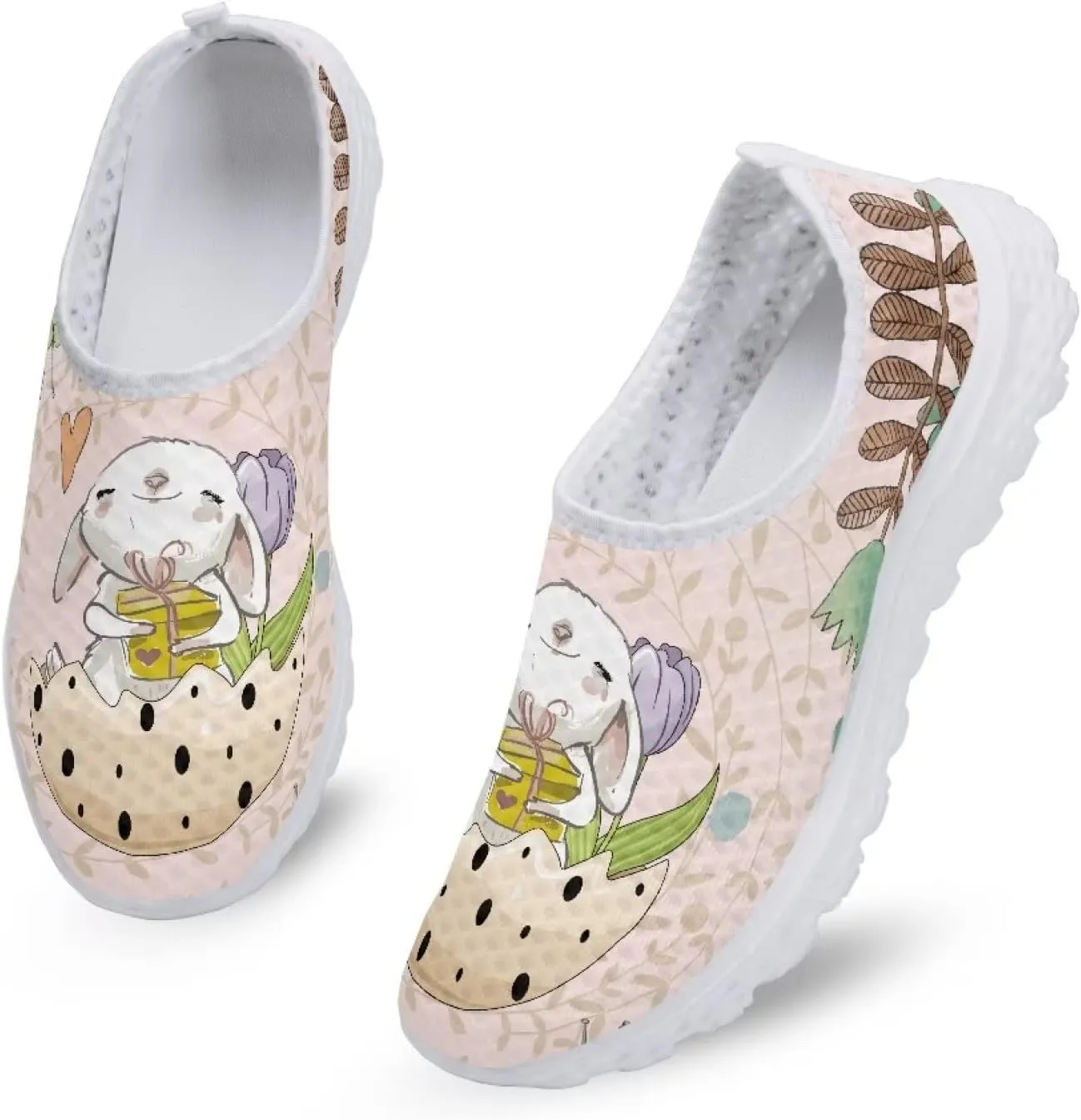 Yzaoxia Womens Water Shoes Size 5.5-11.5 Slip on Running Shoes for Teen Girls Lightweight Walking Shoes