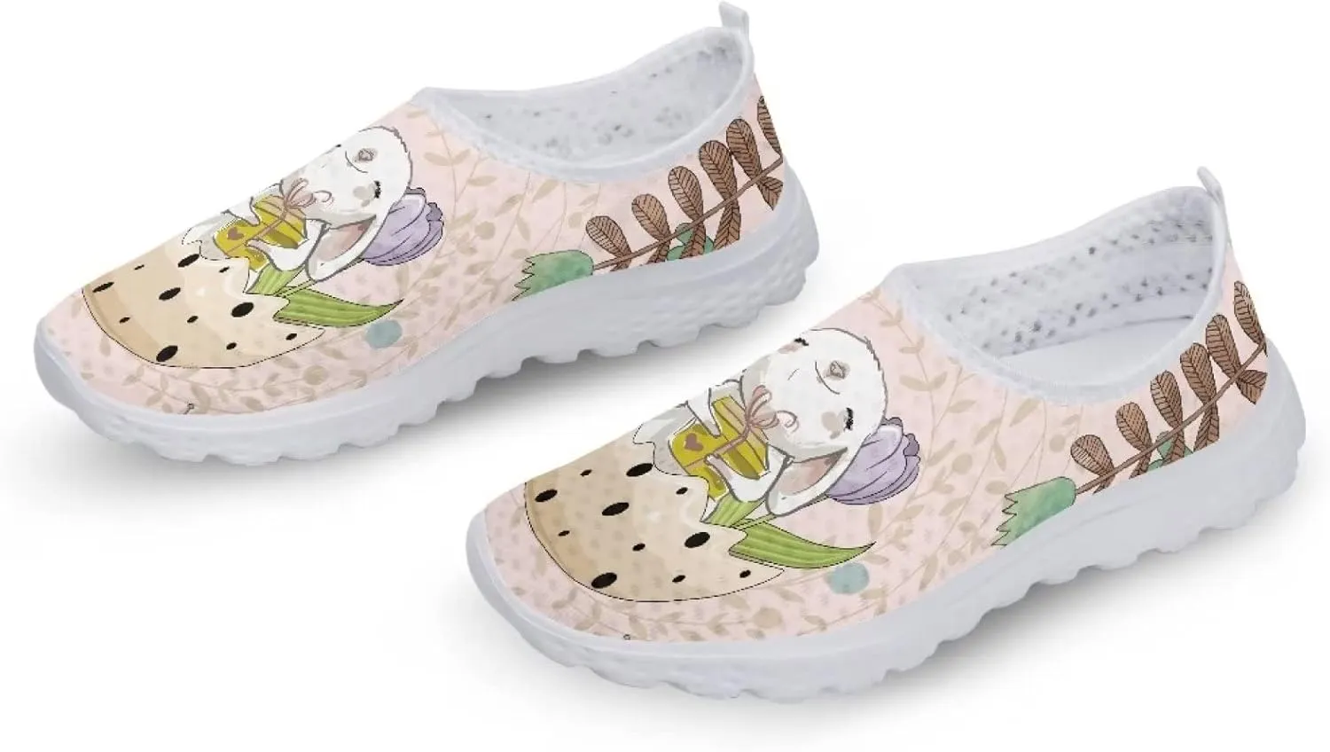 Yzaoxia Womens Water Shoes Size 5.5-11.5 Slip on Running Shoes for Teen Girls Lightweight Walking Shoes