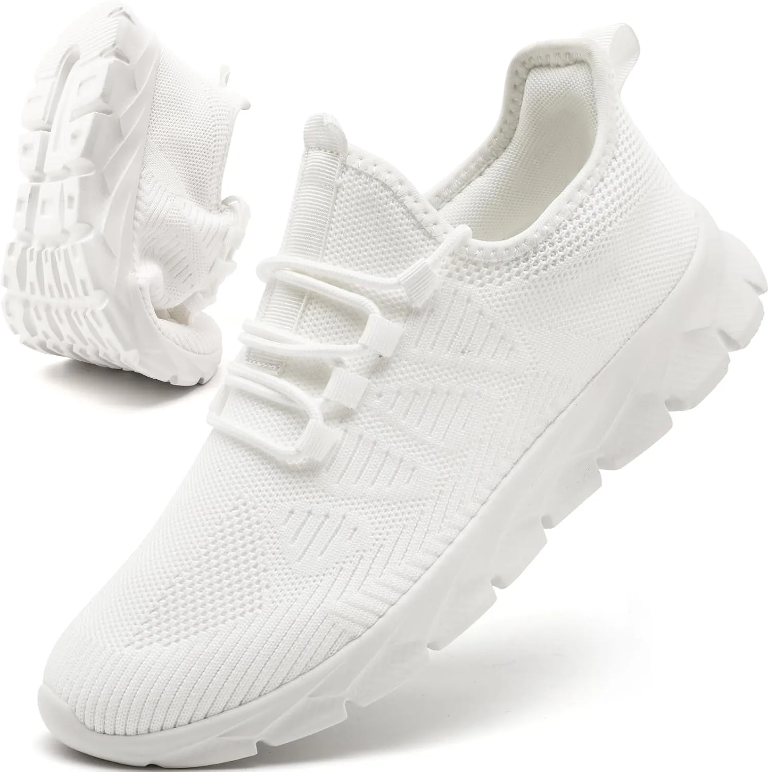 ZGPWZWL Mens Running Shoes Fashion Sneakers for Walking Tennis Gym Shoes Slip On Lightweight and Comfortable